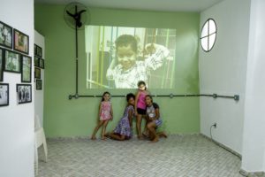 Inauguração da Casa Social Instituto Padre Olavo na Vila União. Fotografia: Fernanda Faria